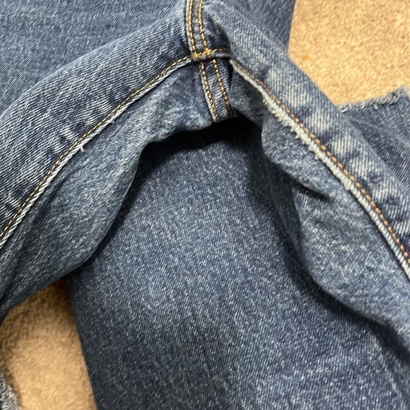 ⚡️Levi's Wedgie High Rise Crop Denim Jeans size 23 - Picture 12 of 13